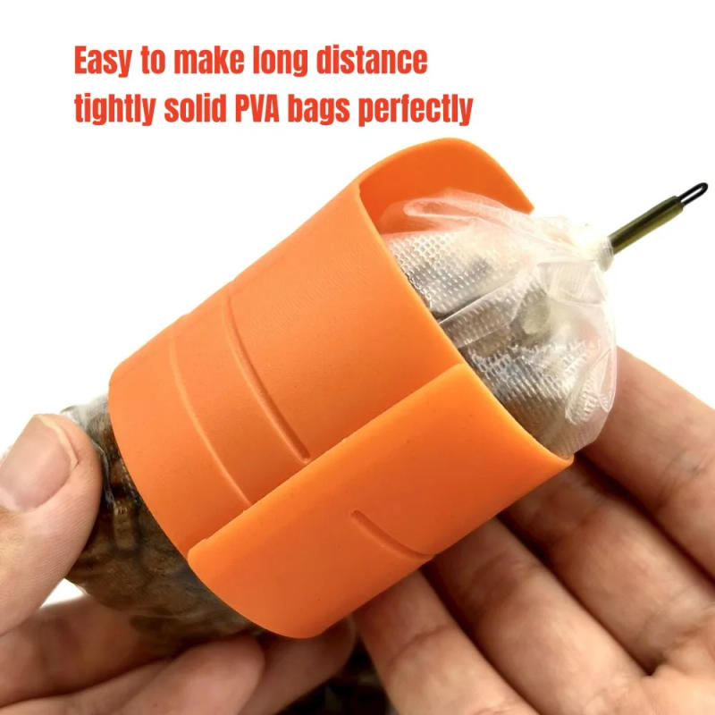 Description Picture 5 of itemCarp fishing accessories PVA bag loading system baiting tool for solid bags fast melting mesh