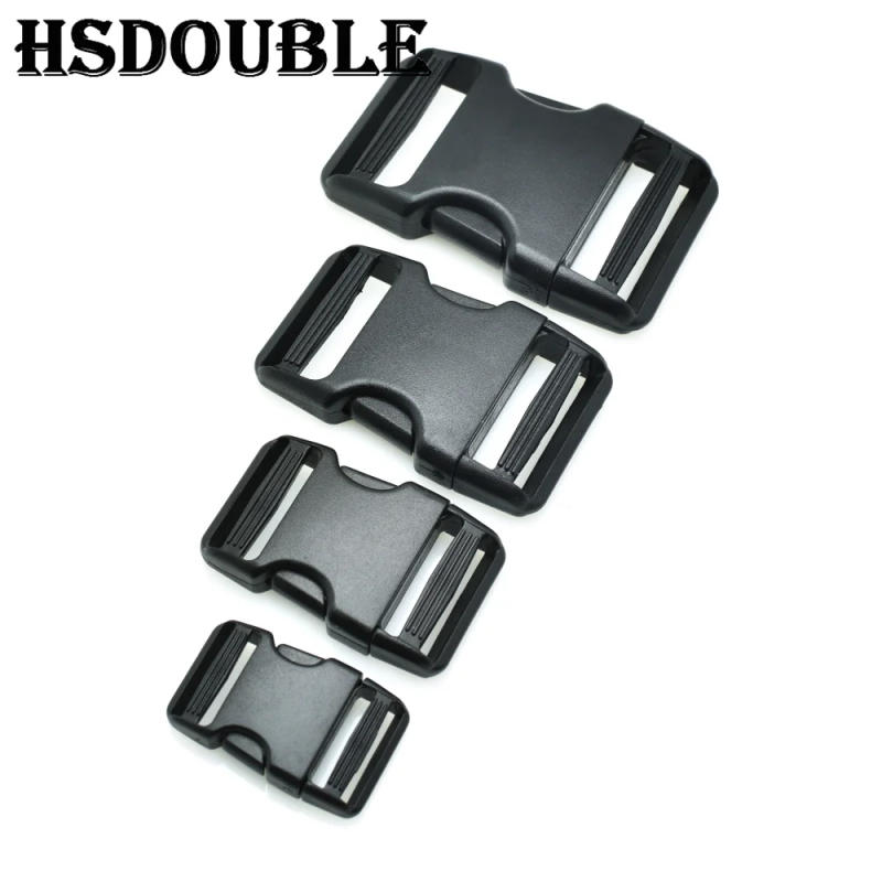 Description Picture 2 of item1 Pcs 20mm 25mm 32mm 38mm Side Release Buckle Dual Adjustable Belts Tactical Backpack Straps Webbing Bag Parts Accessories