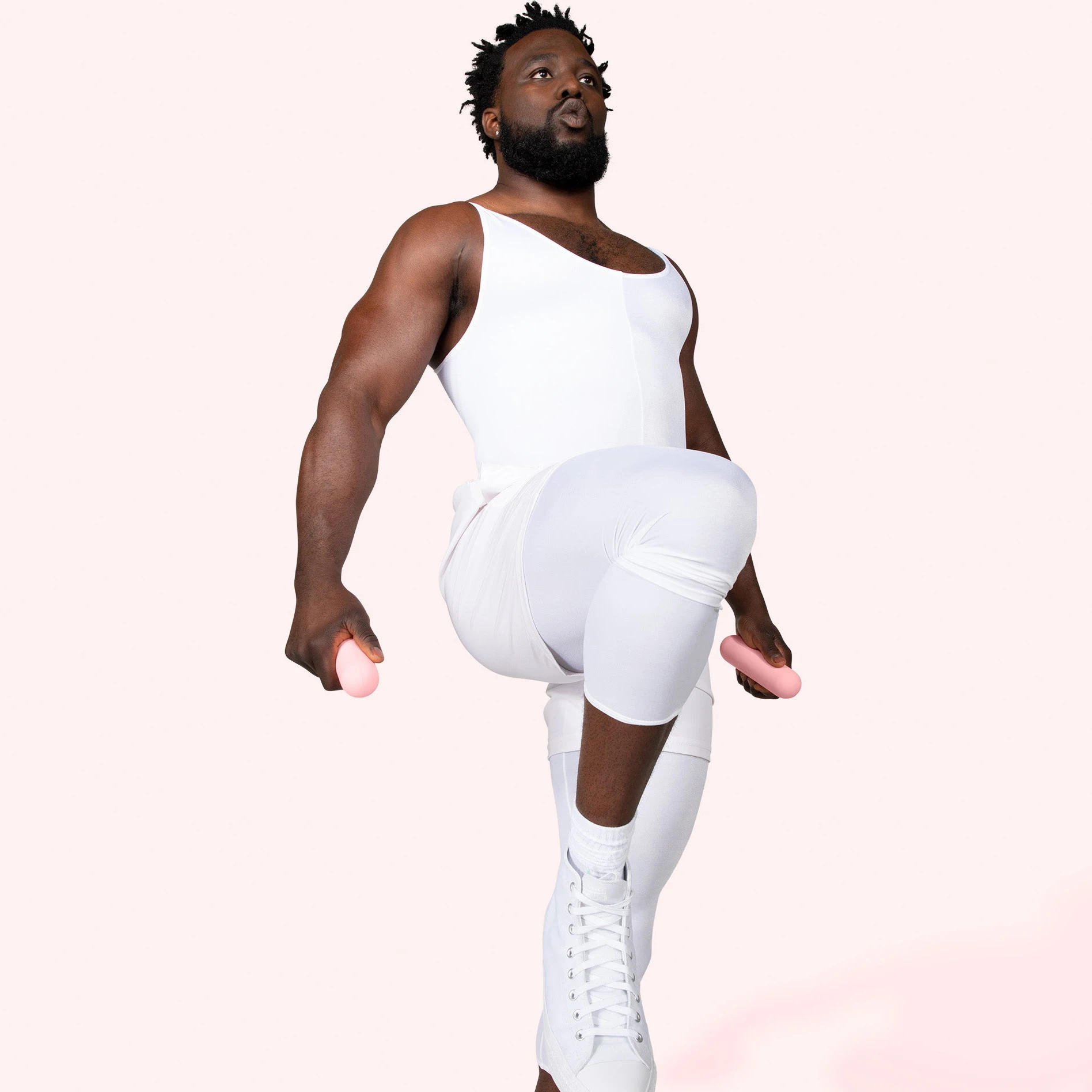 Description Picture 6 of itemCustom Color Home Gym Fitness Yoga Pilates Set Rubber PU Yoga Mat Silicone Dumbbell Power Ring Barbell Bar Beam Ankle Weight