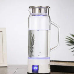 Mini Rechargeable Hydrogen Generator Cup Portable Water Filter Hydrogen-Rich Water Bottle Ionizer Pure H2 Kettle Maker