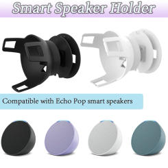 For Amazon Echo POP 2025 New Smart Speaker Holder Prevent Falling Speaker Rack Home Decoration Built-in Cable Management