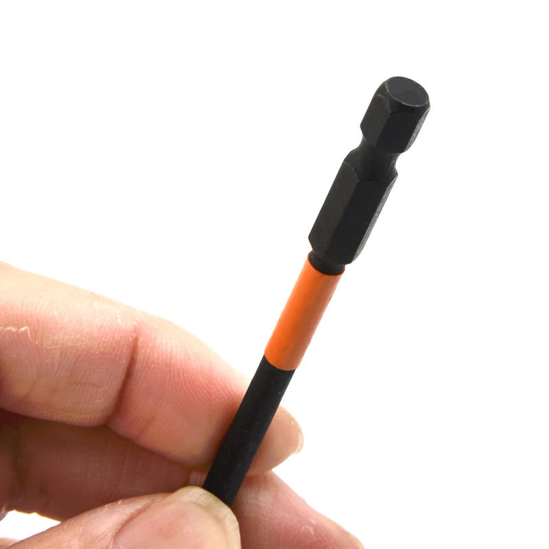 Description Picture 4 of item1pc Hexagon Screwdriver Bit Quick Change Impact Driver Power Drill Magnetic Screwdriver Bit H1.5/2/2.5/3/4/5/6 Length 50mm