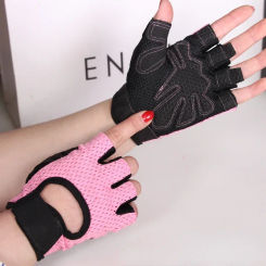 Gym Gloves Women Men Weightlifting Fitness Gloves Fingerless Breathable Non-slip Gel Pad Bodybuilding Training Dumbbells Gloves