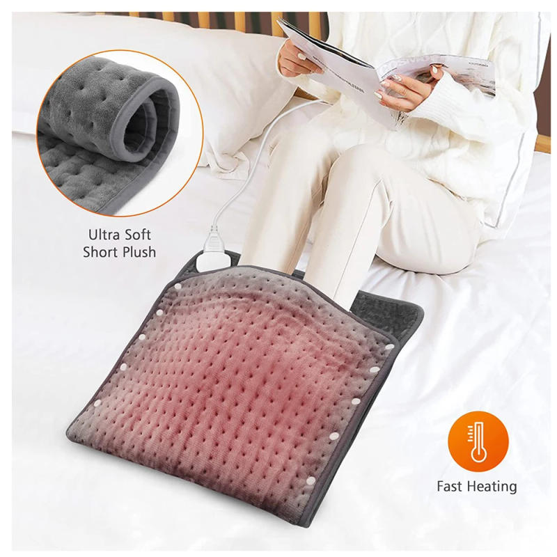 Description Picture 5 of itemExtra Large Electric Heating Pad for Period Cramps Lower Back Pain Relief Timed Physiotherapy Heat Therapy Winter Warmer Mat