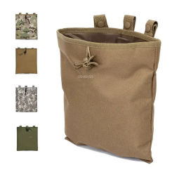 Tactical Molle Dump Magazine Pouch Mag Drop Pouches Hunting CS Gun Ammo EDC Bag Recycling Storage Bag