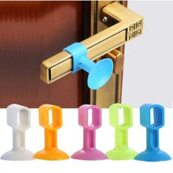 5pcs Soft Rubber Pad Protect The Wall Door Stopper Door Fender Anti-Collision House Door Stopper Cellphone Upholder