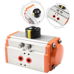 AT40 AT-52 Pneumatic Actuator 90° Rotating Double Acting Pneumatic Ball Valve For Butterfly Valves Three-way Pneumatic Parts