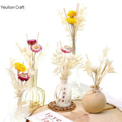 Primary Color Flower Shape No Fire Aromatherapy Rattan For Reed Diffuser Replacement Sticks Home Bathroom Decoration