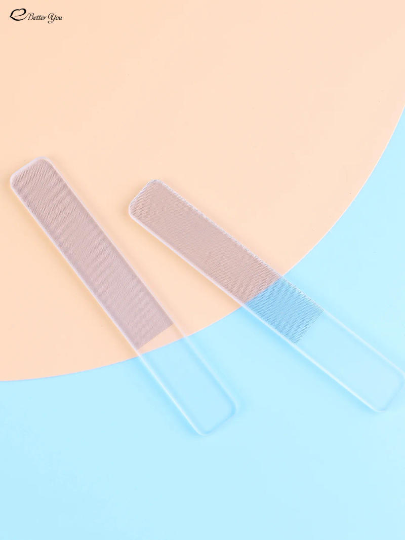 Description Picture 2 of itemProfessional Nail Files Nano Glass Sanding Polishing Files Transparent Nail File Grinding Equipment Tools Manicure Art