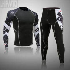 Winter Warm Long Johns Sets Men Thermal Underwear Male Thermo Leggings Thermal Shirts Tights Pajama Set Man Thermal Clothing