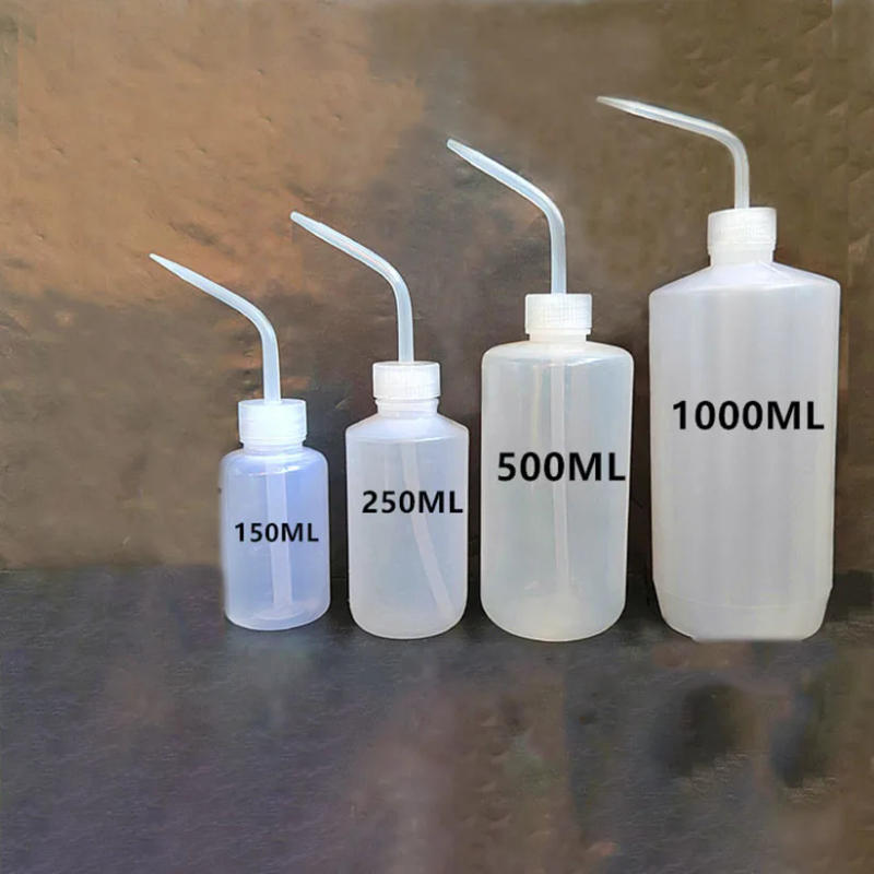 Description Picture 2 of item150/250/500/1000ml Squeeze Bottle Succulent Potted Watering Elbow Narrow Mouth Long Tube Watering Can Irrigation Gardening Tools