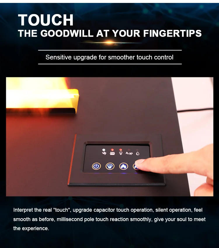 Description Picture 5 of itemNew Prima Custom Antomizing Clean Water Built In Electric 4D Vapor Steam Mist Fireplace