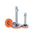 80mm Base Heavy Duty Fixed Adjustable Legs M12 M14 M16 M20 Non-Skid Lathe Foot Cups Articulated Leveling Feet