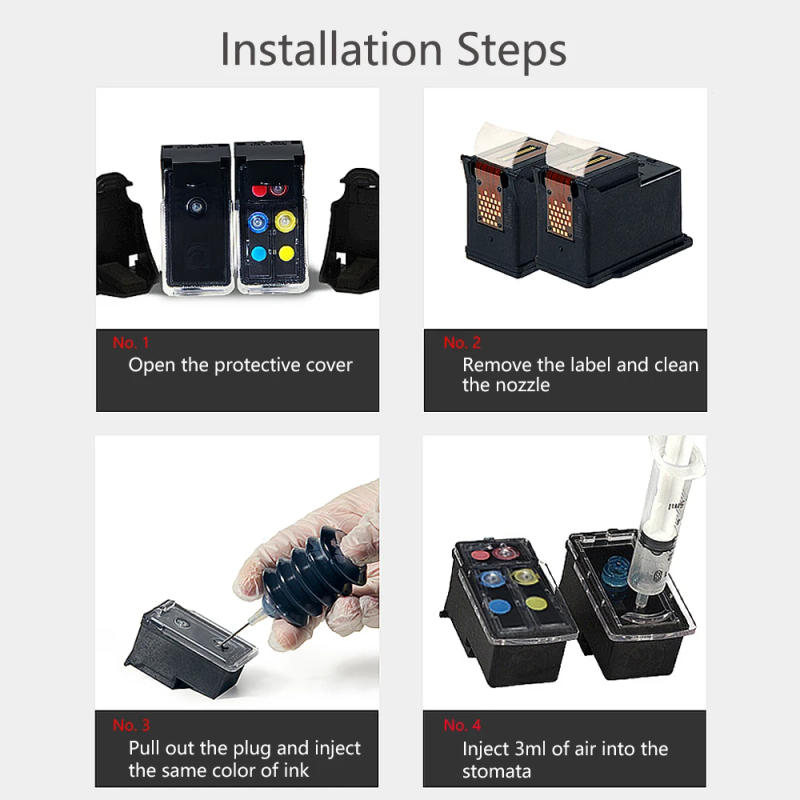 Description Picture 4 of item305 XL Compatible Ink Cartridge For HP 305 XL For HP305 Deskjet 2700 Envy Series 4200 6020 6030 6400 6430 Printer