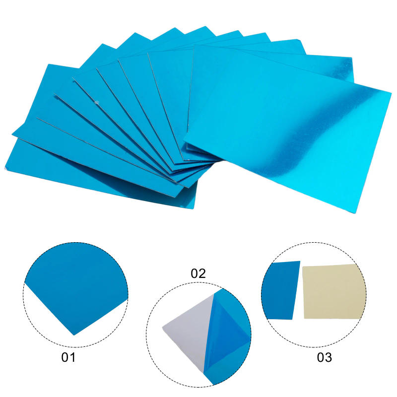 Description Picture 5 of item10Pcs 10CM Square Mirror Glass Tile Acrylic Wall Stickers Decal Mosaic Self-adhesive Home Decor Bathroom DIY 3D Wall Decal