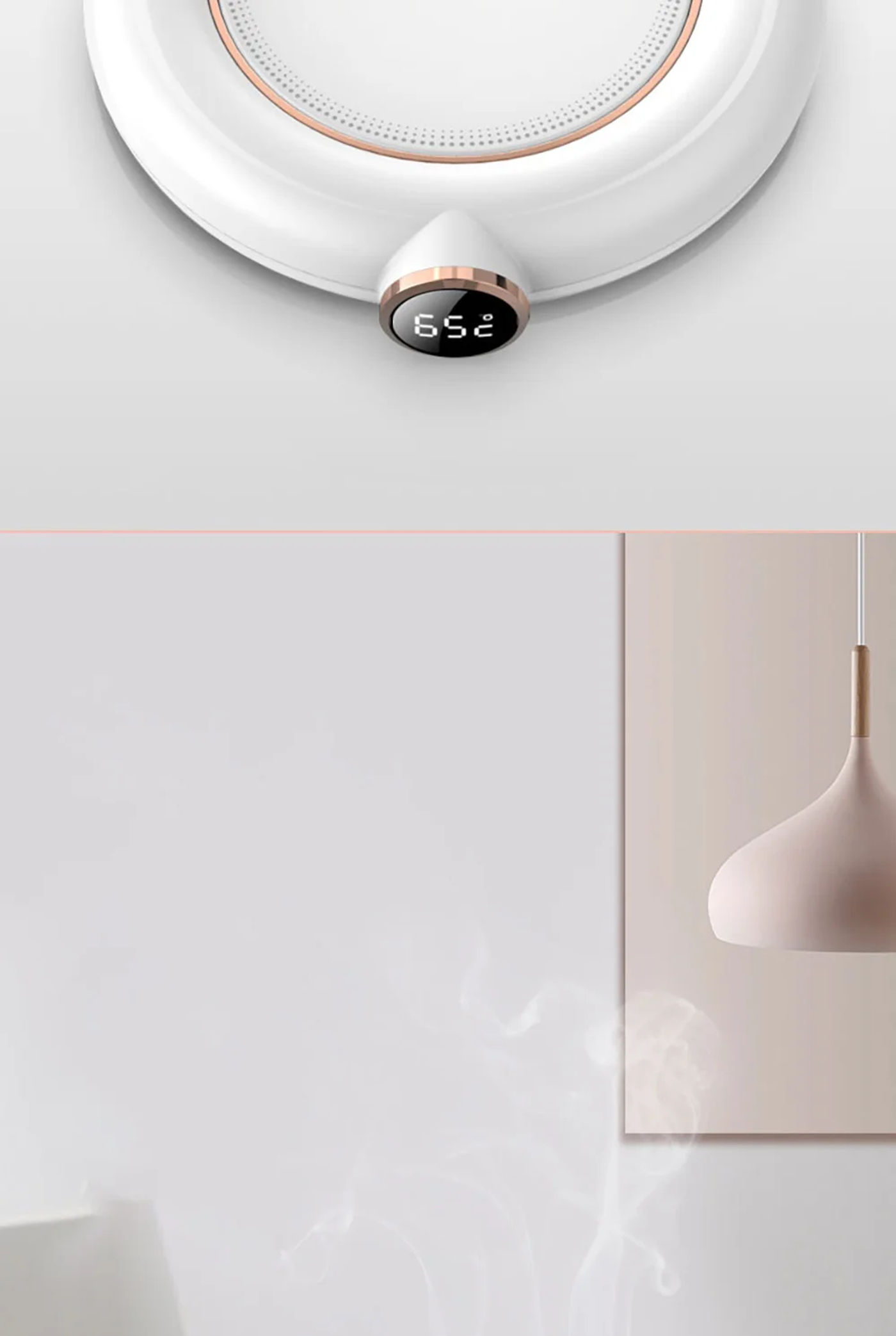Description Picture 4 of itemMini Portable USB Cup Warmer 3 Gear Coffee Mug Heating Coaster Smart Thermostatic Hot Plate Milk Tea Water Heating Pad Heater