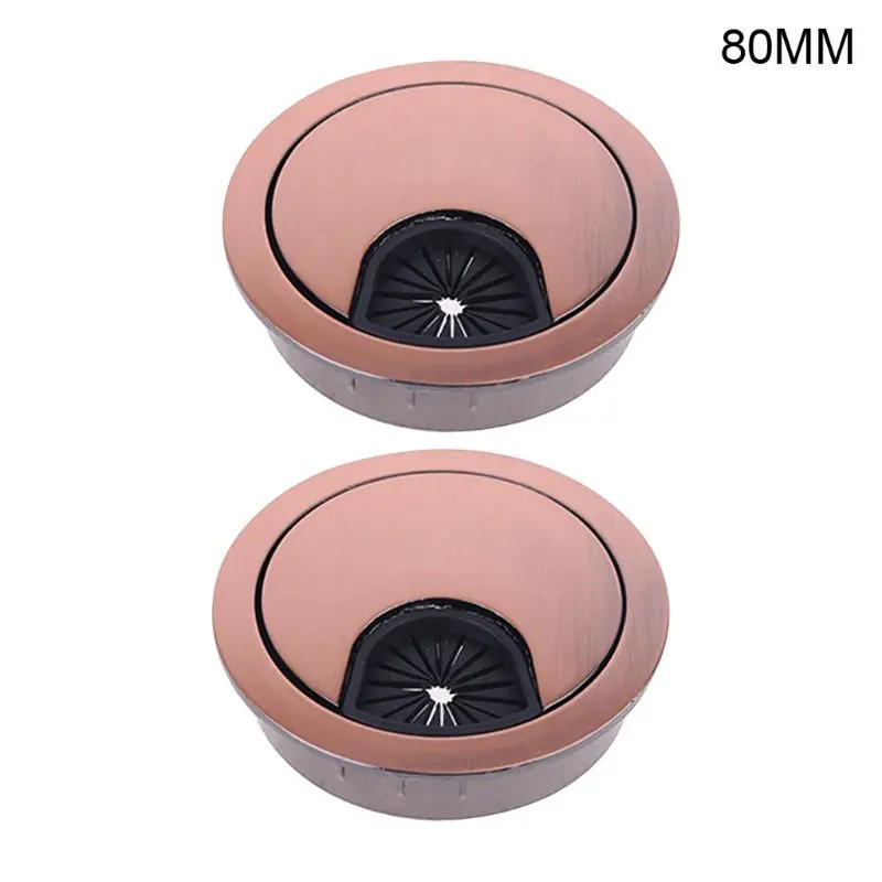Description Picture 3 of itemComputer Desk Line Hole Cover Grommet Desk Table Cable Tidy Outlet Port Surface Wire Hole Cover Plates Cabin