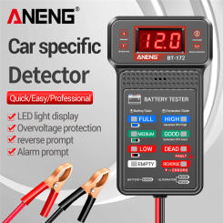 ANENG BT-172 12V Multifunctional Battery Testers LED Reverse Display Screen Auto Repair Industry Electrician Tester Tools