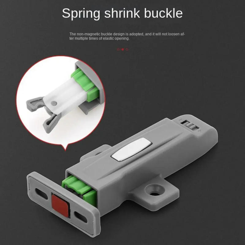 Description Picture 5 of itemCabinet Catches Door Stop Closer Damper Buffer Invisible Rebound Device For Wardrobe Furniture Hardware Push Type Catch Latch