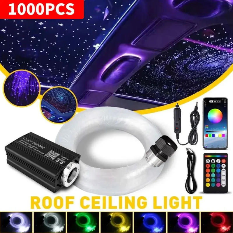 Description Picture 4 of item1000PCS Vehicular Fiber Star Sky Scintillation optic lamp basic machine equipped with 0.5mm fiber optic