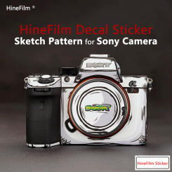 A7M3 A7M4 A7R5 A7R4 A7S3 FX30 FX3 Camera Skin Protective Film for Sony A7RV A7IV A7III Camera Premium Decal Skin Wrap Covered