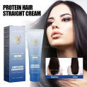 Hair Relaxers Hair Straightening Cream Professional Damaged Curly Smoothing Faster Treatment 100ML Care Cream Correction