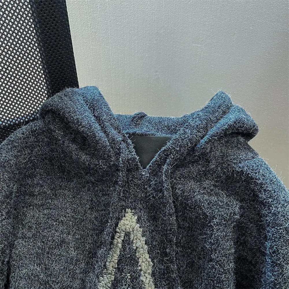 Description Picture 4 of itemWinter Large Size Hooded Sweater Couple Loose Casual High Street Personalized Long-sleeved Sweaters Pullovers Male Clothes