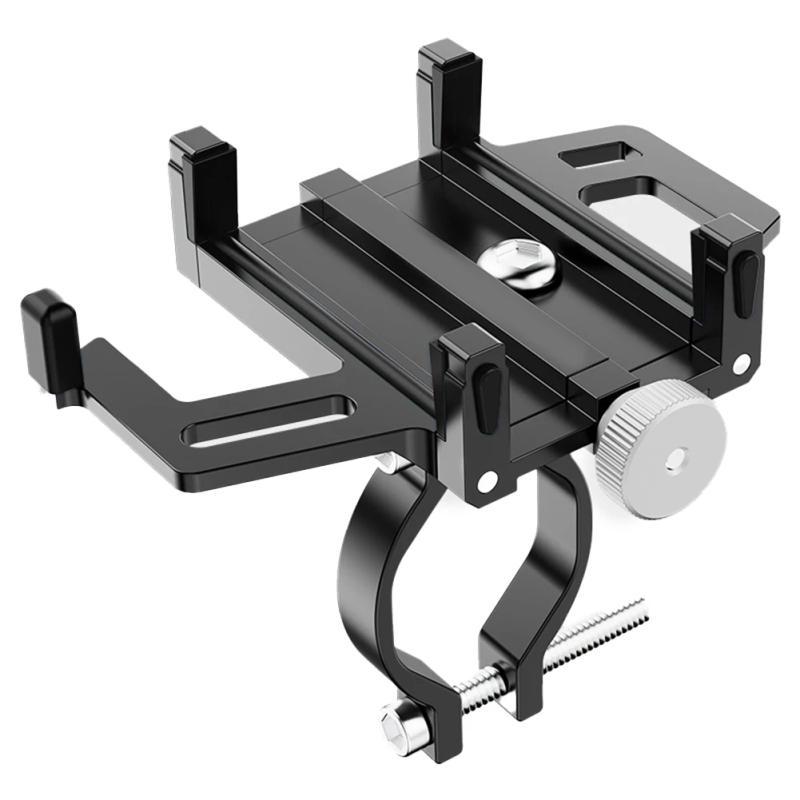 Description Picture 5 of itemBicycle Phone Holder Motorcycle Phone Holder Shockproof Quick Disassembly Blue Red Black Orange Easy Installation Cycling Parts