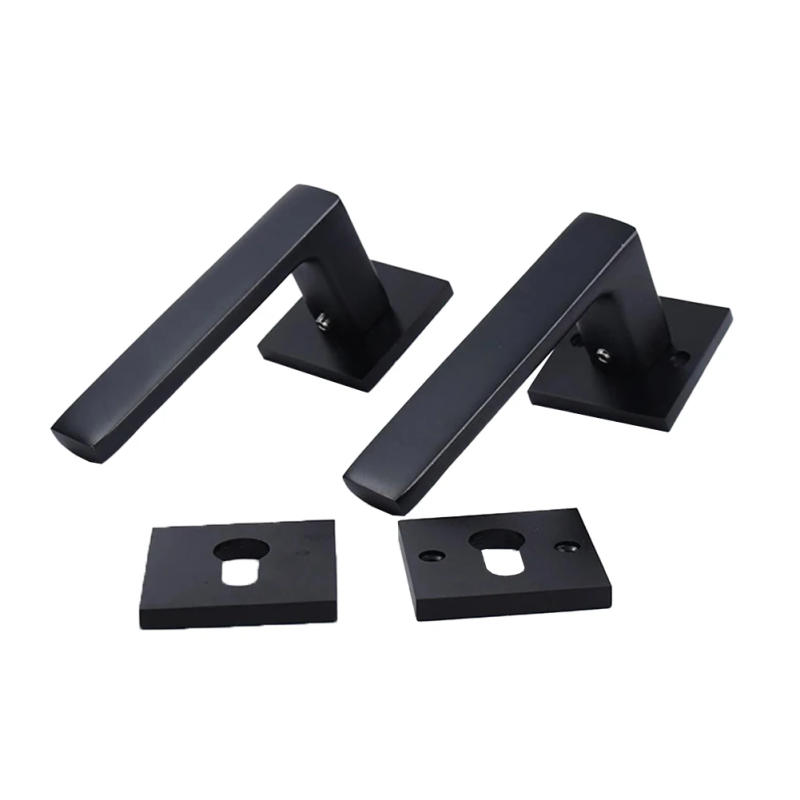Description Picture 5 of itemFor Bedroom Interior Door Handle Lock Black Door Lock Versatile Application Easy Installation Long-lasting Durability