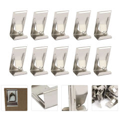 Frame Clip Picture Hanging Hooks Spring Turn Metal Hangers Hook Photo Poster Hanger Galss Prtiner 3D Rails and Keyhole