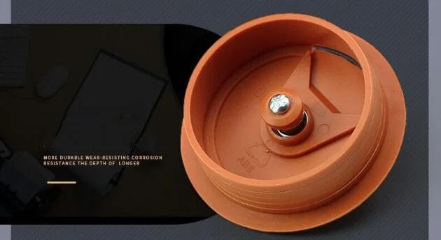 Description Picture 6 of item2pcs 50/53/60/80mm Desk Wire Hole Cover ABS Plastic Round Cable Box Computer Thread Hole Table Line Hole Cover Decorative