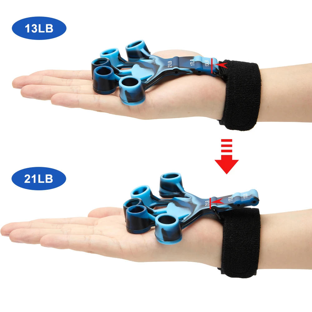 Description Picture 5 of itemTraining & Exercise 6 Resistance Hand Expander Finger Grip Sport Gym Training Accessories Trainning & Exercise Gripster Fitness