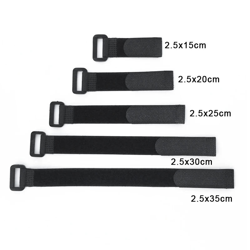 Description Picture 6 of item15PCS 2.5cm Width Nylon Reverse Buckles & Hooks Adhesive Fastener Tape Cable Ties Strap Sticky Line Finishing Black