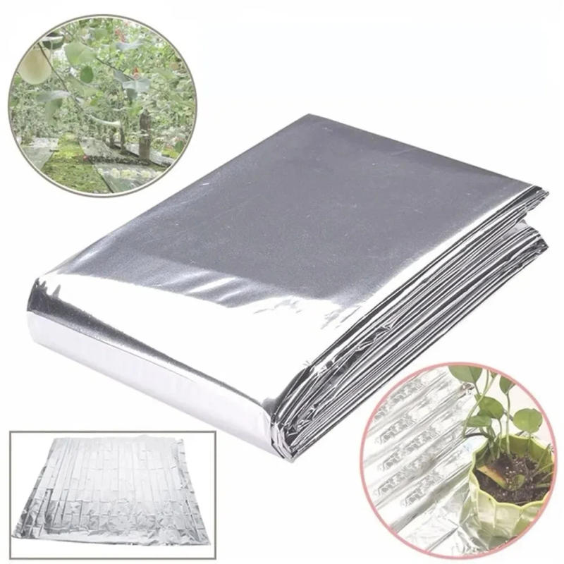 Description Picture 5 of itemSilver Mylar Highly Reflective Films For Grow Foil Tent Room Garden Greenhouse Farming Increase Plant Growth Reflective Film