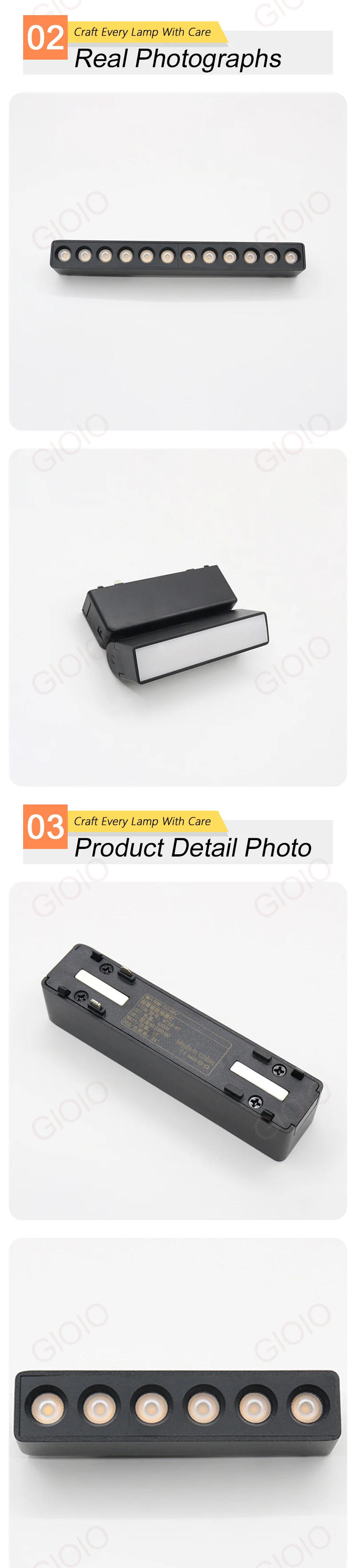 Description Picture 5 of item6MM Intelligent ultra -thin light -fitting magnetic suction track light Mijia graffiti rail no main lamp living room line light