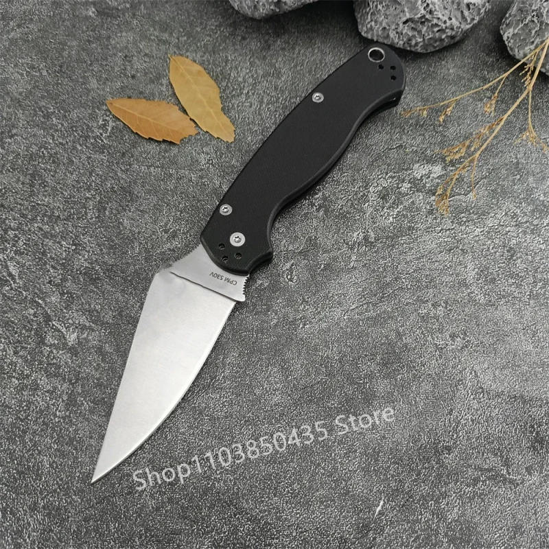 Description Picture 5 of itemC81 Camouflage Folding Pocket Knife S30V Blade G10 Handle Outdoor Tactical Knives Hiking Hunting Survival Defense Camping Tool