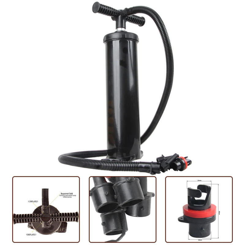 Description Picture 3 of itemDouble Action Inflation Pump Air Pipe Tube High Pressure Stand Up Paddle Board Surfboard Inflatable Boat Surfing Accessories