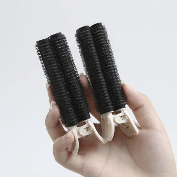 Natural Hair Root Fluffy Clips Curly Hair Rollers and Culers Bangs Hair Styling Clip Hairs Lazy Korean Styling Accessories Black