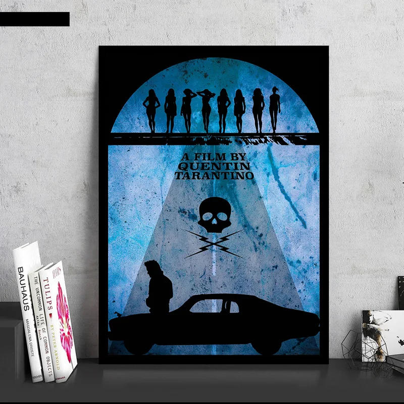 Description Picture 6 of itemQuentin Tarantino Movies Minimalist Poster Classic Film Collection Wall Art Picture Canvas Painting Room Home Decor Gift Cuadros
