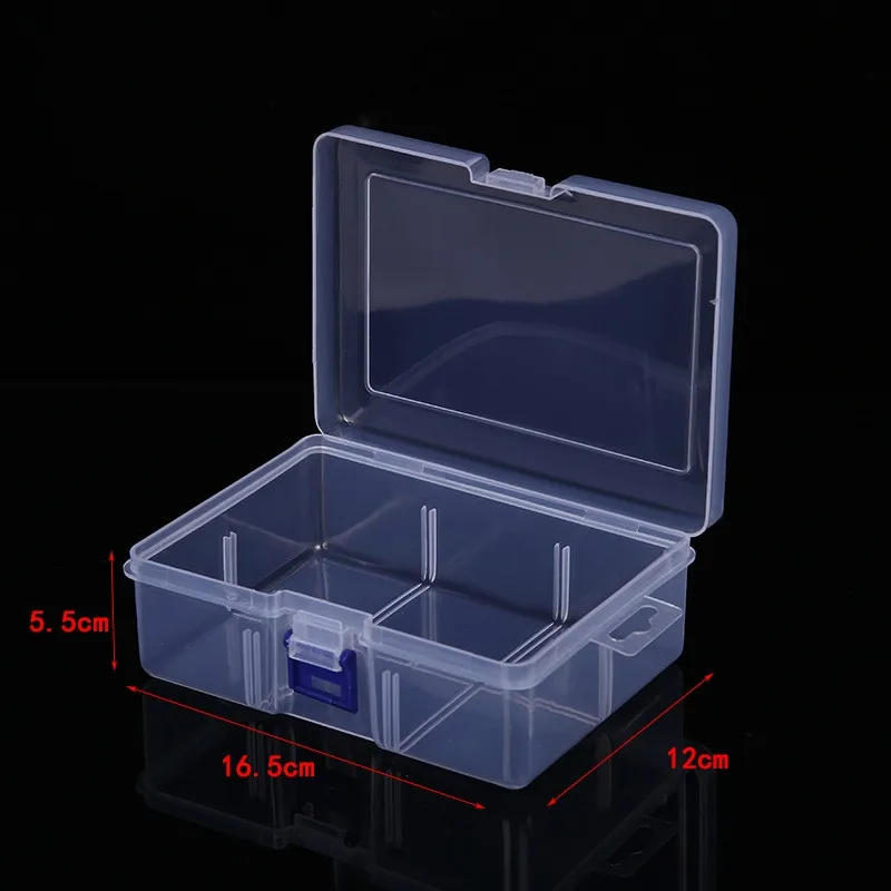 Description Picture 3 of itemPlastic Transparent Storage Box Home Sundries Organizer Case Jewelry Beads Container Box Tools Accessories