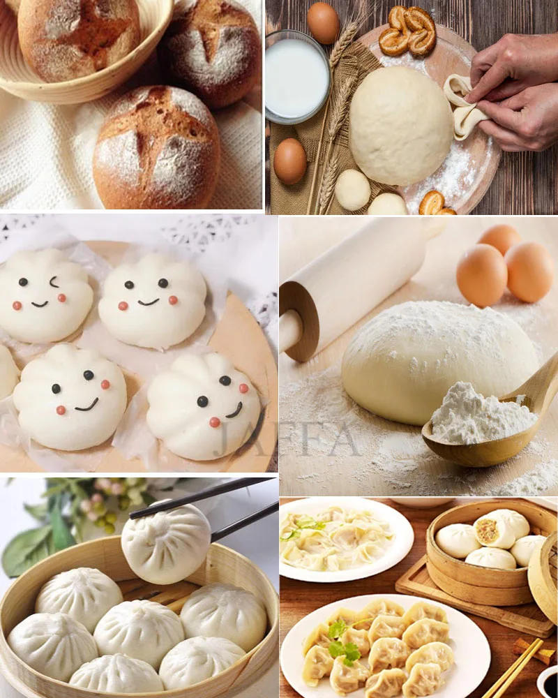 Description Picture 3 of itemCommercial Electric Dough Mixer Machine 3/5/7/10 KG Kneading Capacity Food Processor Cooking Appliances Pizza Noodles