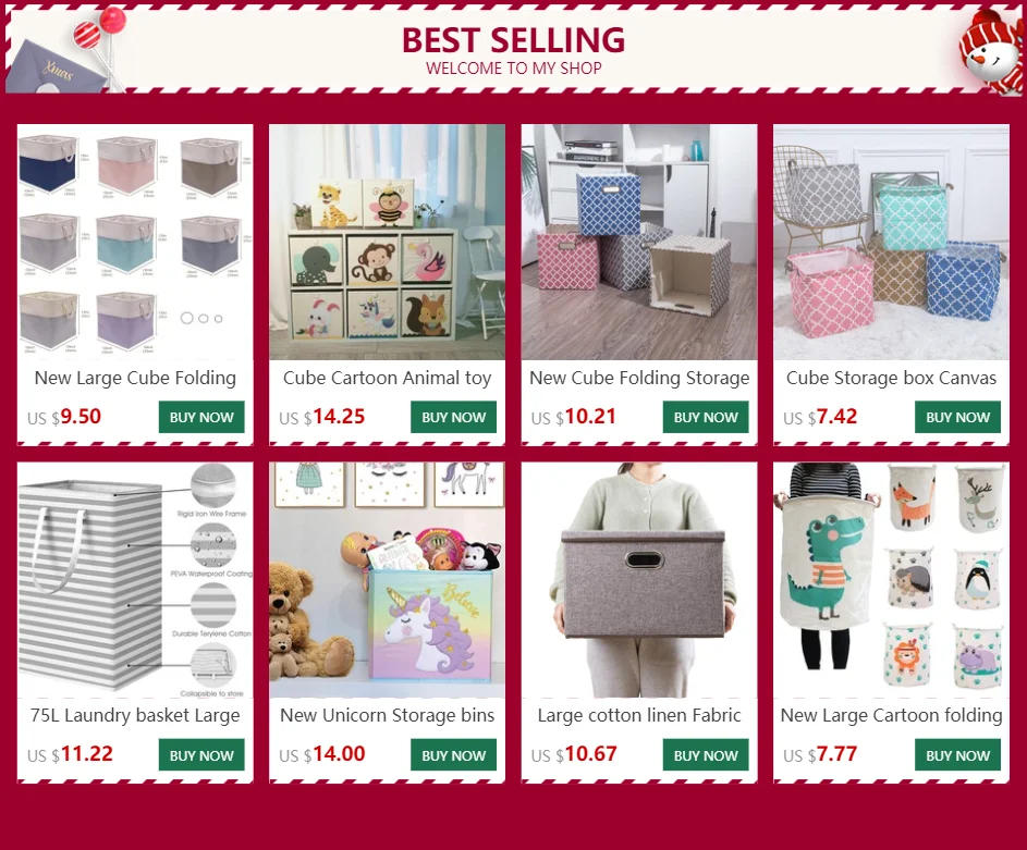 Description Picture 2 of itemCute Cartoon Animal DIY Storage Box Felt Fabric Foldable Storage Basket For Nursery Toys Organizers