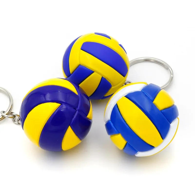 Description Picture 6 of itemVolleyball Model Keychain Pendant Beach Ball Sport Key Chain Rubber PVC Ornaments Ball Keyring BoyFriend Girlfriends Gifts