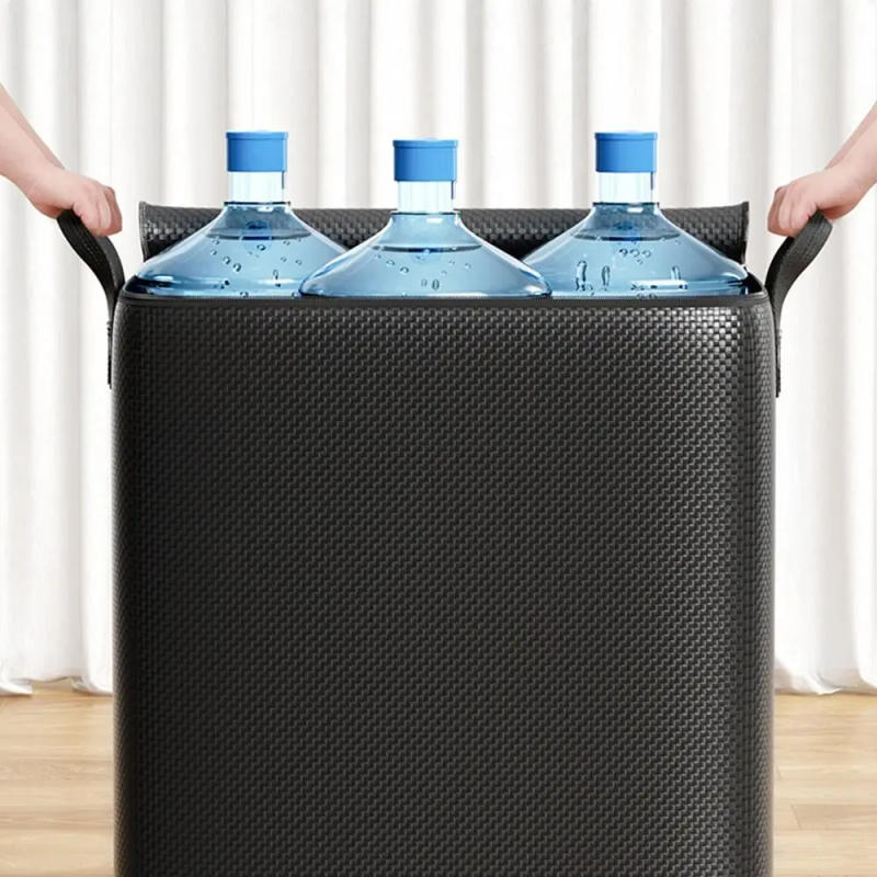 Description Picture 6 of itemwith Handles Quilt Storage Bag Large Capacity Moisture-proof Dust-proof Clothes Storage Bins Foldable Moving Packing Woven Bags