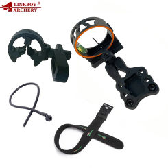 Linkboy Archery 1 Pins Bow Sight Kits Arrow Rest Stabilizer for Hunting Recurve/Compound Bow Accessories Archery