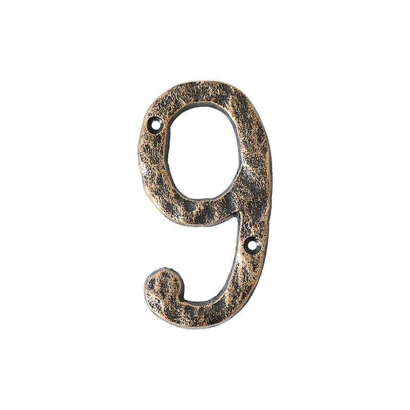 Description Picture 6 of itemRustic Cast Iron Home Address Numbers for Outside, Anti Rust House Numbers,,Mailbox Numbers for Outside, 5.5 inch