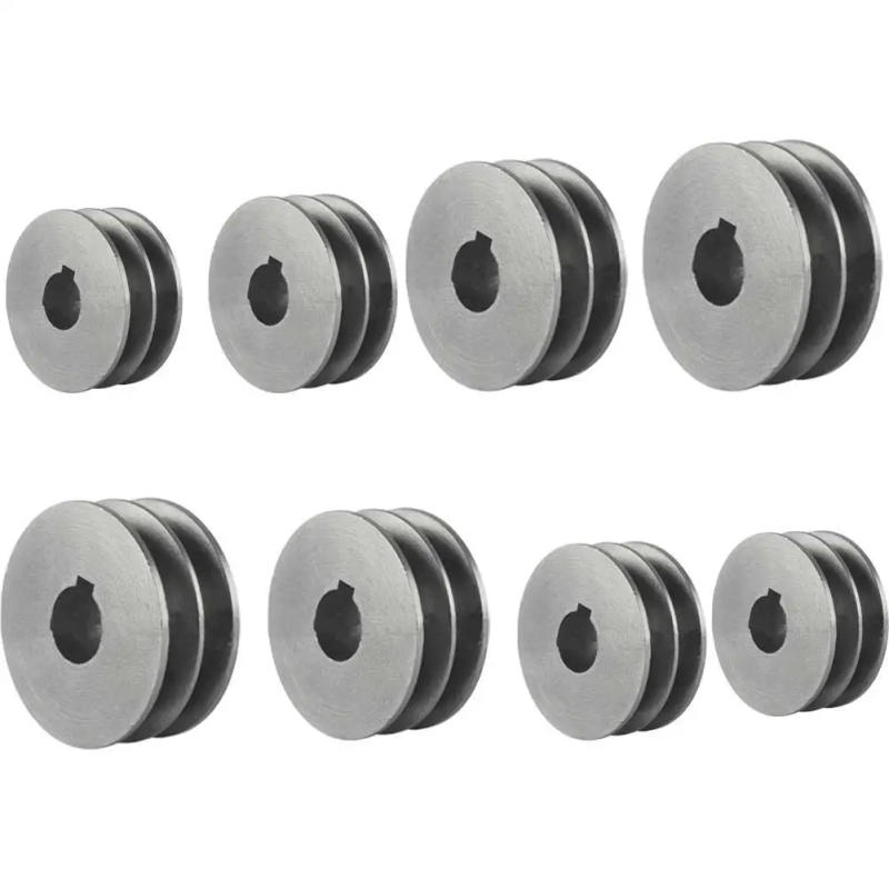 Description Picture 3 of itemV-Belt Pulley A Type Double Slot Double-groove Pulley Motor Cast Iron Dia 50mm-100mm High Quality Power Tool Accesories