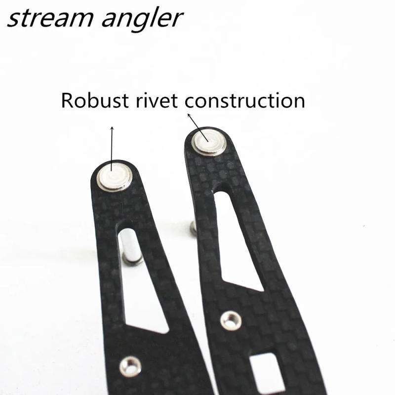 Description Picture 4 of itemCarbon Rocker Arm 95mm Baitcasting Reel Handle Lighter 7.7g 2K Hole Size 8mm*5mm And 7mm*4mm Fit TATULA