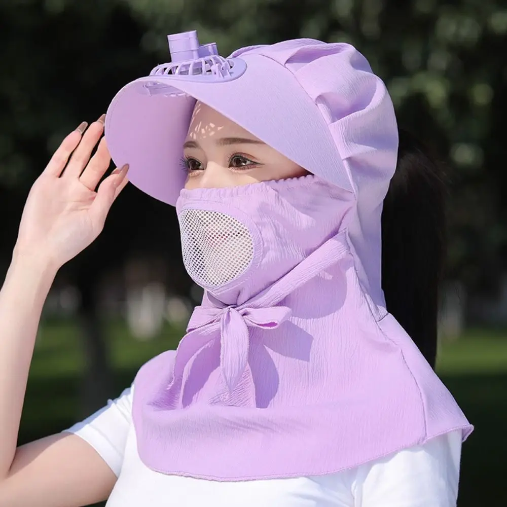 Purple-With fan