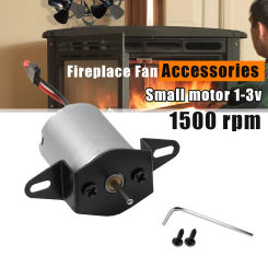 1500RPM Fireplace Fan Replacement Motor DIY Mini Stove Fan Power Generator Home Heater Replacement Accessories Repair Parts